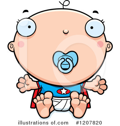 Super Baby Clipart #1207820 by Cory Thoman