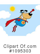 Super Dog Clipart #1095303 by Hit Toon