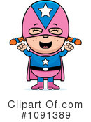 Super Hero Clipart #1091389 by Cory Thoman