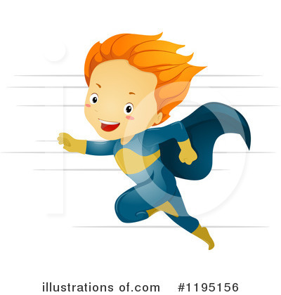 Royalty-Free (RF) Super Hero Clipart Illustration by BNP Design Studio - Stock Sample #1195156