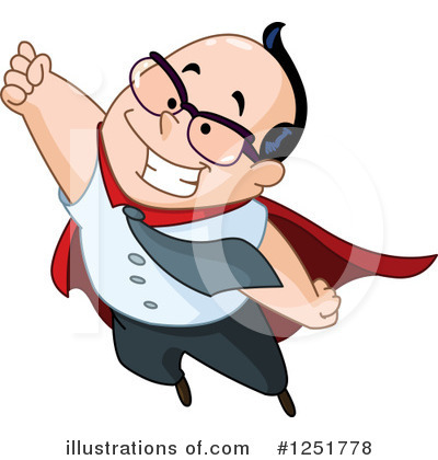 Royalty-Free (RF) Super Hero Clipart Illustration by yayayoyo - Stock Sample #1251778