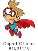 Super Hero Clipart #1281118 by toonaday