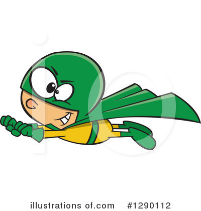 Super Hero Clipart #1290112 by toonaday