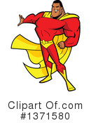 Super Hero Clipart #1371580 by Clip Art Mascots