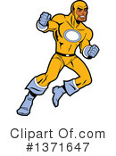 Super Hero Clipart #1371647 by Clip Art Mascots