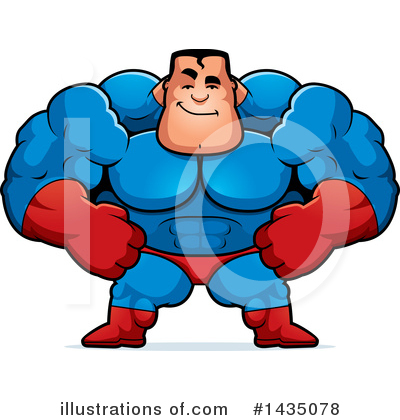 Royalty-Free (RF) Super Hero Clipart Illustration by Cory Thoman - Stock Sample #1435078
