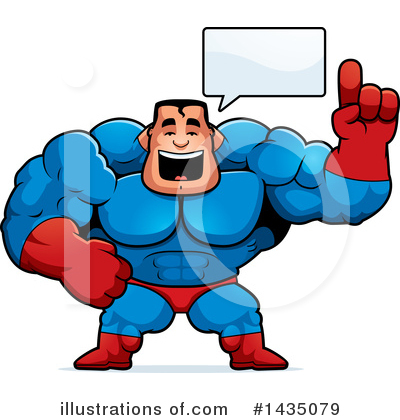 Royalty-Free (RF) Super Hero Clipart Illustration by Cory Thoman - Stock Sample #1435079