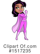 Super Hero Clipart #1517235 by Clip Art Mascots