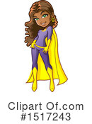 Super Hero Clipart #1517243 by Clip Art Mascots