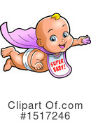 Super Hero Clipart #1517246 by Clip Art Mascots