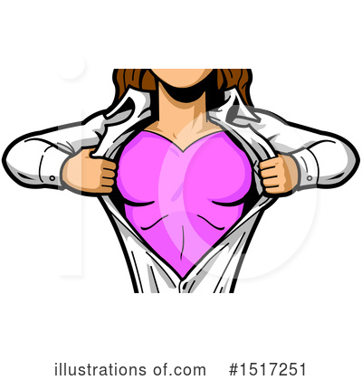 Super Hero Clipart #1517251 by Clip Art Mascots