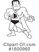 Super Hero Clipart #1600960 by Johnny Sajem