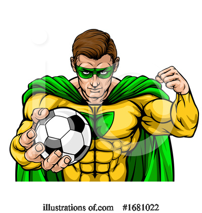Royalty-Free (RF) Super Hero Clipart Illustration by AtStockIllustration - Stock Sample #1681022