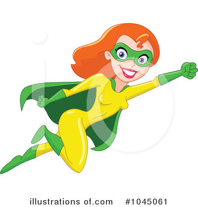 Super Woman Clipart #1045061 by yayayoyo