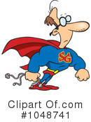 Superhero Clipart #1048741 by toonaday