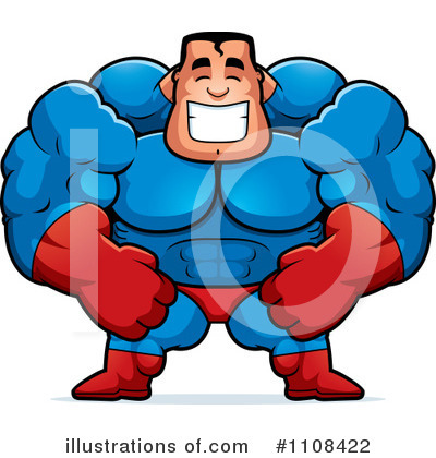 Royalty-Free (RF) Superhero Clipart Illustration by Cory Thoman - Stock Sample #1108422