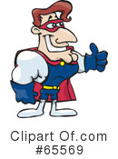 Superhero Clipart #65569 by Dennis Holmes Designs