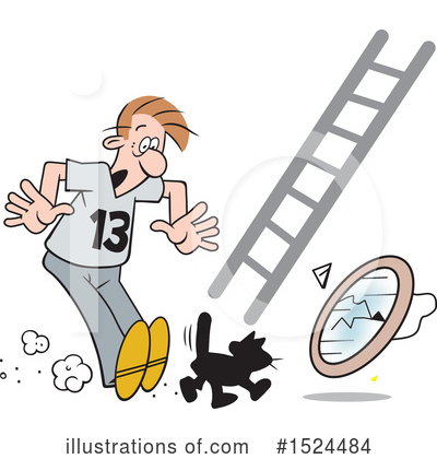 Royalty-Free (RF) Superstition Clipart Illustration by Johnny Sajem - Stock Sample #1524484