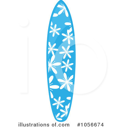 Royalty-Free (RF) Surfboard Clipart Illustration by elaineitalia - Stock Sample #1056674