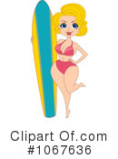 Surfer Clipart #1067636 by BNP Design Studio