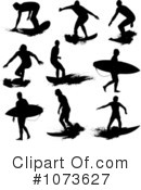 Surfer Clipart #1073627 by Paulo Resende
