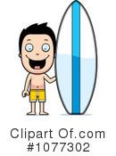 Surfer Clipart #1077302 by Cory Thoman