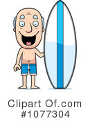 Surfer Clipart #1077304 by Cory Thoman