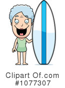 Surfer Clipart #1077307 by Cory Thoman