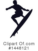 Surfer Clipart #1448121 by AtStockIllustration