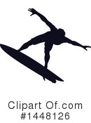 Surfer Clipart #1448126 by AtStockIllustration