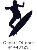 Surfer Clipart #1448129 by AtStockIllustration