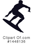 Surfer Clipart #1448136 by AtStockIllustration