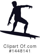 Surfer Clipart #1448141 by AtStockIllustration