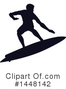 Surfer Clipart #1448142 by AtStockIllustration