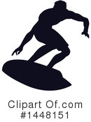 Surfer Clipart #1448151 by AtStockIllustration