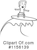 Surfing Clipart #1156139 by Cory Thoman