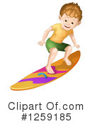 Surfing Clipart #1259185 by merlinul