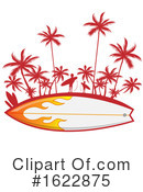 Surfing Clipart #1622875 by Domenico Condello