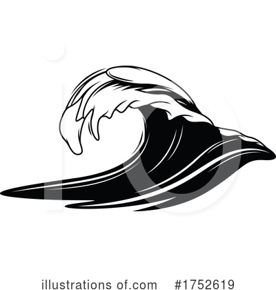 Royalty-Free (RF) Surfing Clipart Illustration by Vector Tradition SM - Stock Sample #1752619