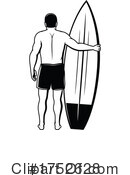 Surfing Clipart #1752628 by Vector Tradition SM
