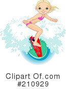 Surfing Clipart #210929 by Pushkin