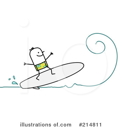 Surfing Clipart #214811 by NL shop