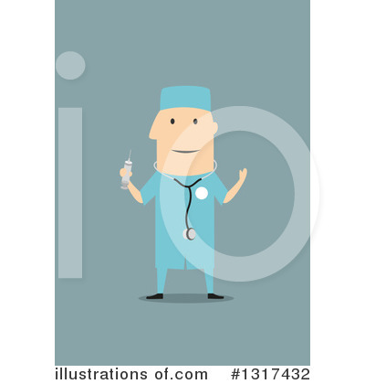Royalty-Free (RF) Surgeon Clipart Illustration by Vector Tradition SM - Stock Sample #1317432