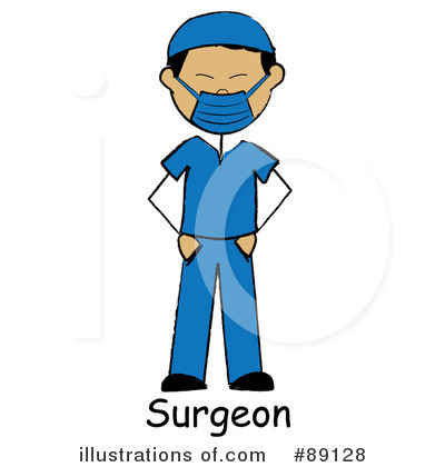 Royalty-Free (RF) Surgeon Clipart Illustration by Pams Clipart - Stock Sample #89128