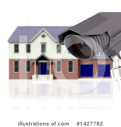 Royalty-Free (RF) Surveillance Clipart Illustration by KJ Pargeter - Stock Sample #1427782