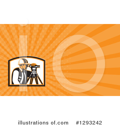 Royalty-Free (RF) Surveyor Clipart Illustration by patrimonio - Stock Sample #1293242