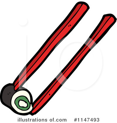 Chopsticks Clipart #1147493 by lineartestpilot