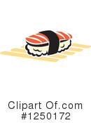 Sushi Clipart #1250172 by Vector Tradition SM