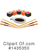 Sushi Clipart #1435350 by Vector Tradition SM