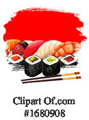 Sushi Clipart #1680908 by Vector Tradition SM